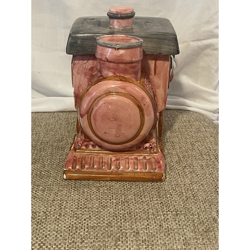 Vintage 1950s Happy Train Cookie Jar Sierra Vista Ceramics